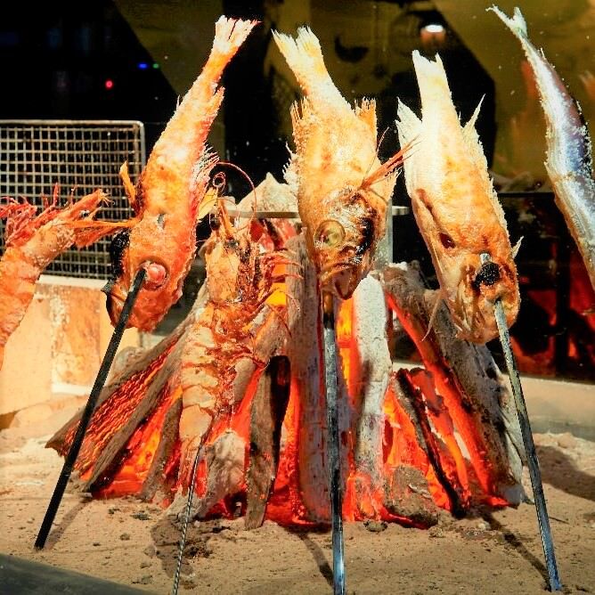 名物・のどぐろの原始焼き
